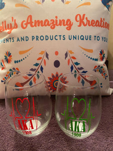 Personalized Wine Glass